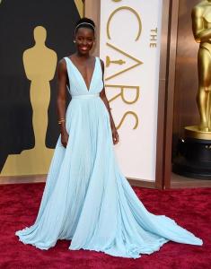 Lupita Nyong'o, Oscars 2014, 12 Years a Slave, Prada